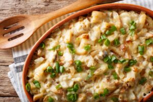 Almoço de Páscoa: Bacalhau com Batatas e Natas na Air Fryer Forno