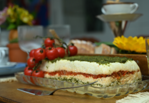 Terrine de Tomate Confit e Pesto